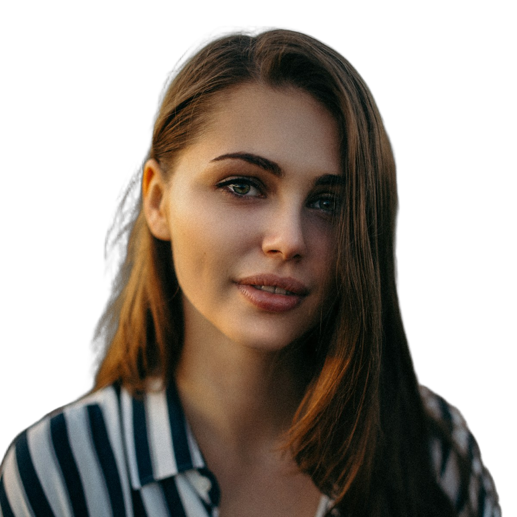 Person background removal — after